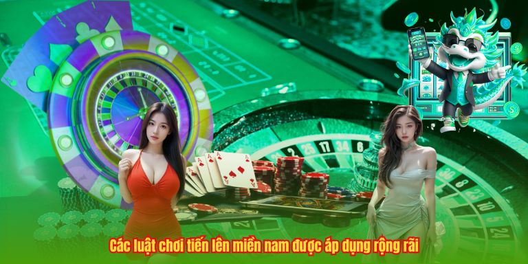 Các luật chơi tiến lên miền nam được áp dụng rộng rãi