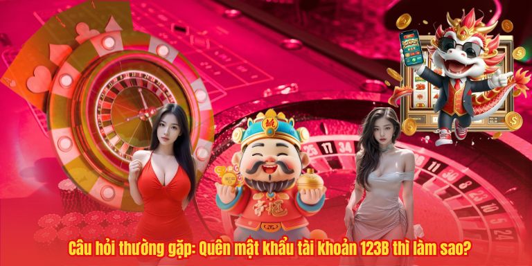Câu hỏi thường gặp: Quên mật khẩu tài khoản 123B thì làm sao?
