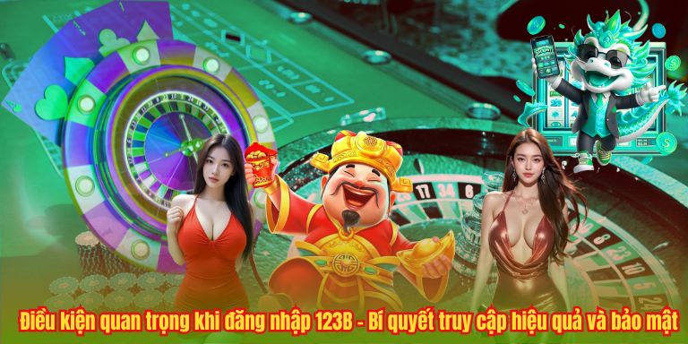 Điều kiện quan trọng khi đăng nhập 123B – Bí quyết truy cập hiệu quả và bảo mật