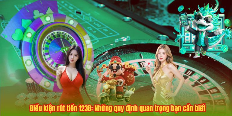 Điều kiện rút tiền 123B: Những quy định quan trọng bạn cần biết