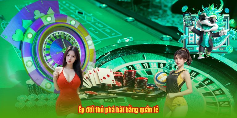 Ép đối thủ phá bài bằng quân lẻ