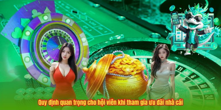 Quy định quan trọng cho hội viên khi tham gia ưu đãi nhà cái